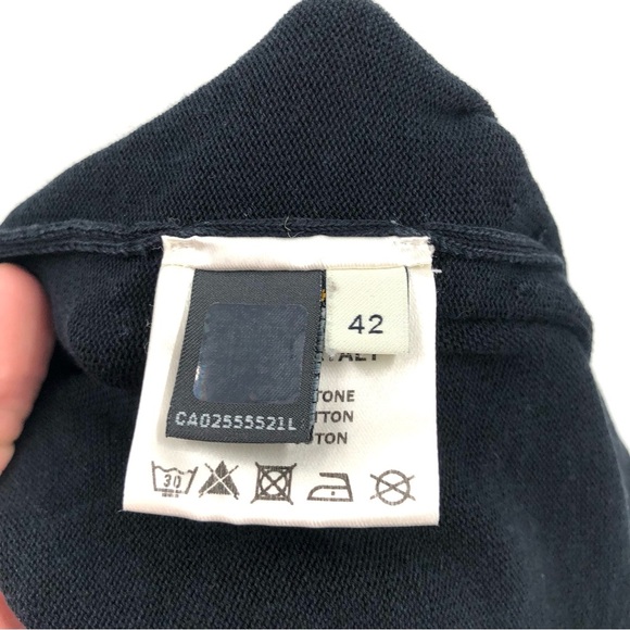 FENDI Jogger Pants Side Stripe Track Pants 100% Cotton Made in Italy 42 Lounge - Picture 9 of 10